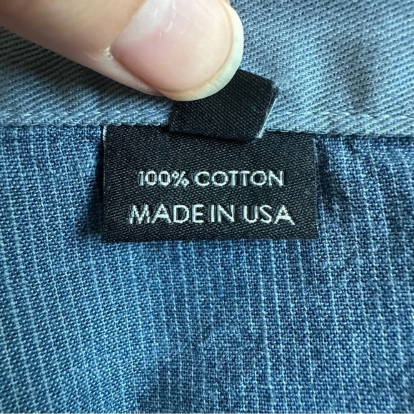 Esby Apparel NWT Shane Pant Marine Blue Size 30 Slim Straight Leg Cotton Twill - Picture 10 of 11